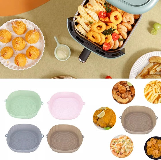 Forma de Silicone para  Airfryer zihau.