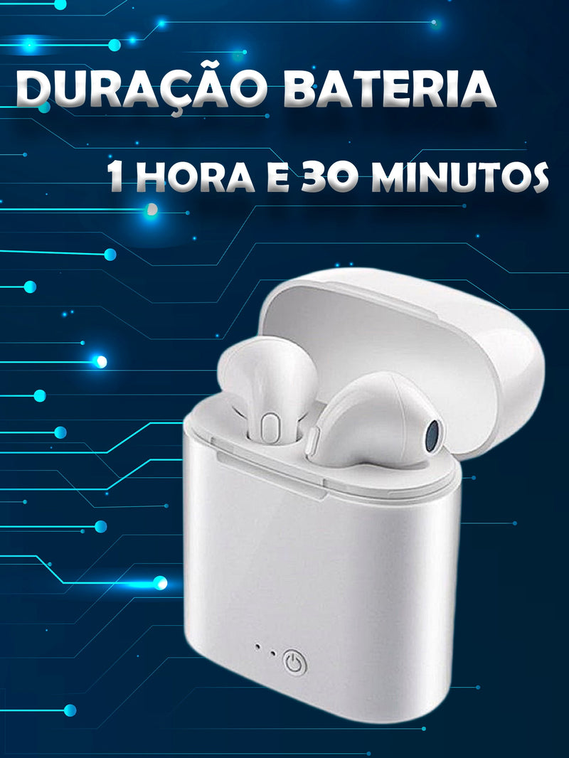 Fone De Ouvido Sem Fio i7S Tws Bluetooth zihau.