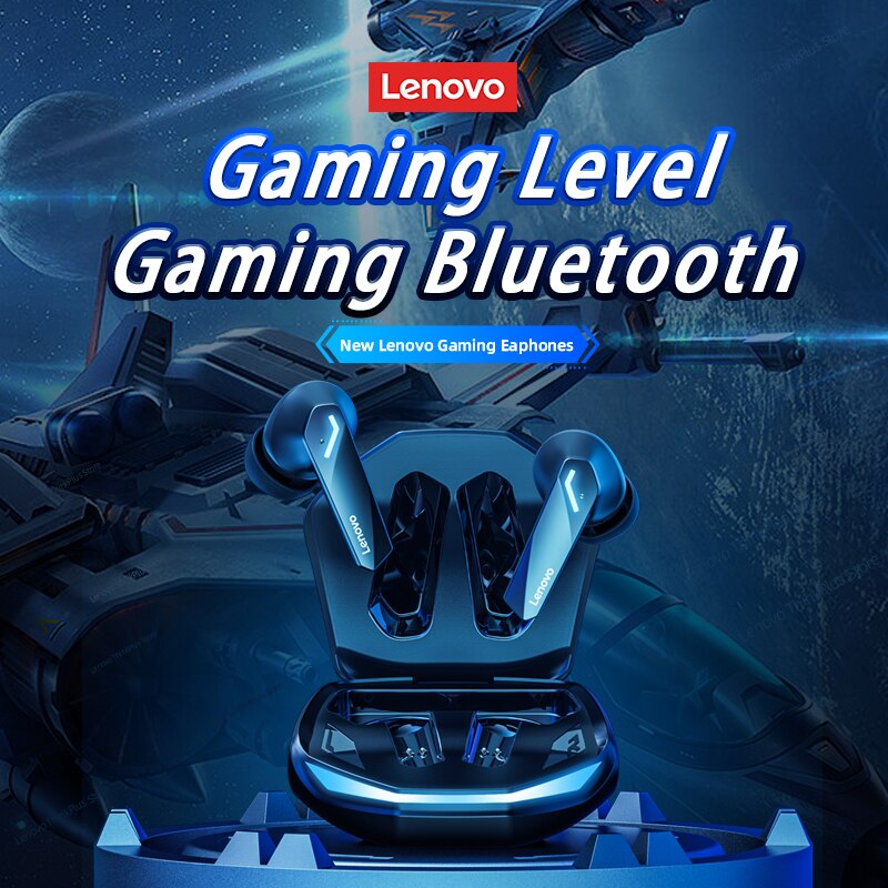 Fone  de ouvido bluetooth Lenovo GM2 Pro zihau.